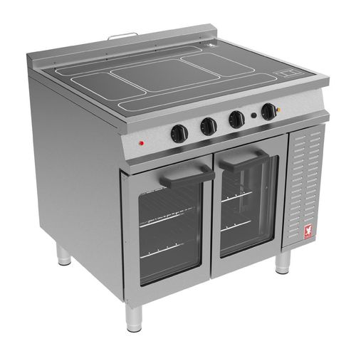 Falcon Dominator Plus Solid Top Induction Oven Range on Feet E3917I - DK741 - 1