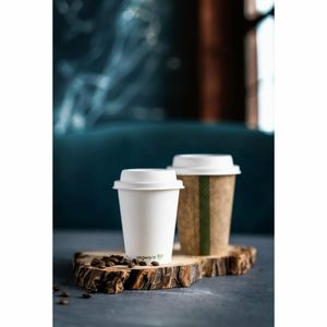 Vegware Hot Cup Lid Moulded Fibre 79-Series (Pack of 1000) - DX579 - 3