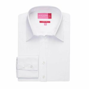 Brook Taverner Ladies Palena Long Sleeve Shirt White Size 10 - BA085-10 - 1