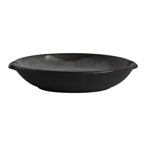 Steelite Gembrook Dish With Double Spout Grey 180mm (Pack of 24) - VV4249 - 2