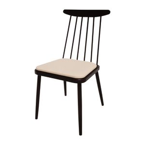 Bolero Bespoke Frank Side Chair Cream/Charcoal - HS454 - 1