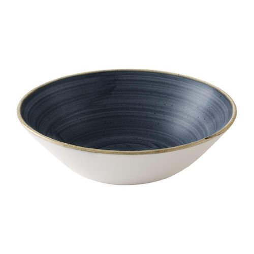 Churchill Stonecast Blueberry Deep Coupe Bowls 180mm (Pack of 6) - HX029 - 2