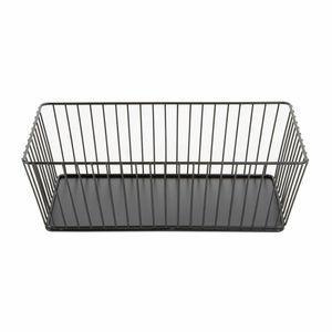 Olympia Wire Food Display Tray Rectangular Black 330x190x100mm - DP671 - 3
