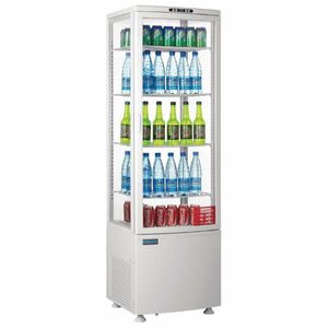 Polar C-Series Energy Efficient Curved Door Display Fridge White 235Ltr - CX575 - 3