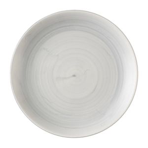 Churchill Stonecast Canvas Grey Evolve Coupe Plates 220mm (Pack of 12) - HX059 - 1