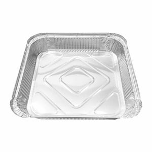Fiesta Recyclable Shallow Foil Containers 1580ml (Pack of 200) - DZ893 - 3