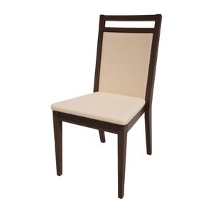 Bolero Bespoke Bia B Stacking Chair in Cream/Wenge - HS428 - 1
