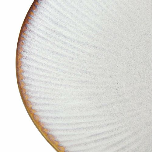 Olympia Drift Grey Embossed Coupe Low Bowls 260mm (Pack of 4) - FU197 - 12