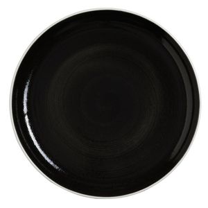 Steelite Nyx Nordic Coupe Plates Black 280mm (Pack of 12) - VV4512 - 3