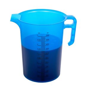 Pro-Measures Polypropylene Measuring Jug Blue 5Ltr - HP868 - 3