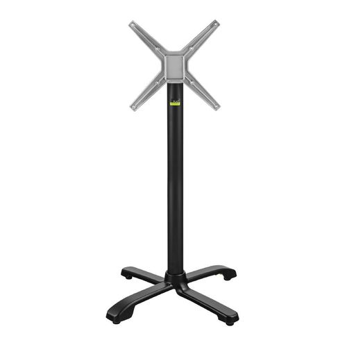 FLAT Auto Adjust SX26 Bar Height Table Base Black FlipTop - HS722 - 1