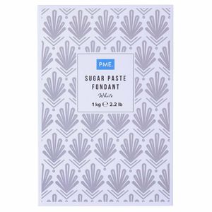 PME Sugar Paste Fondant White 1kg - HU311 - 1