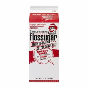 Flossugar Cherry Ready to Use Cotton Candy Mix 1.47kg - HS992 - 1