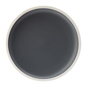 Utopia Forma Plates Charcoal 210mm (Pack of 6) - HX339 - 1