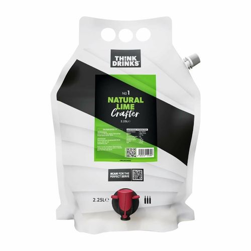 Think Drinks Natural Lime Juice 2.25Ltr (Pack of 2) - KA255 - 1