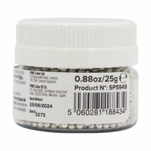 PME Silver Sugar Pearls 2.3mm - HU230 - 3