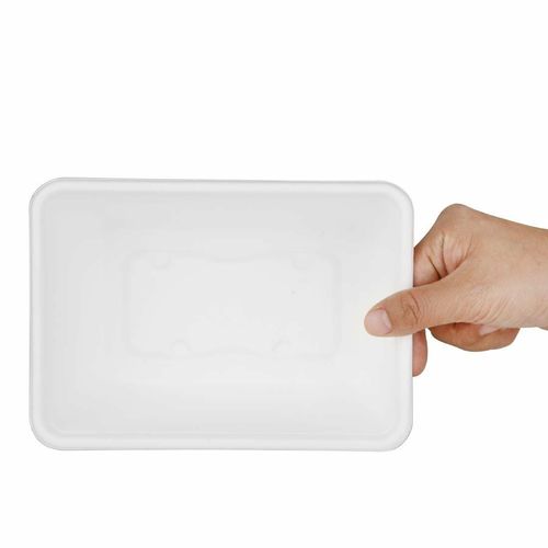 Fiesta Compostable Bagasse Food Container Bases 1000ml (Pack of 100) - HW036 - 5