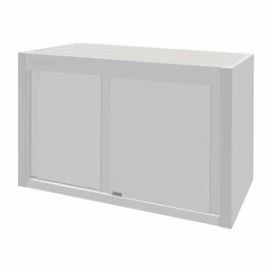 Vogue Wall Cupboard Stainless Steel 650x1200x400mm - FU581 - 1