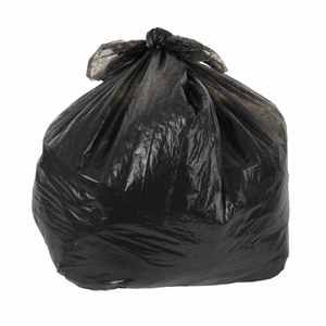 Jantex Large Medium Duty Black Bin Bags 80Ltr (Pack of 10) - GN399 - 1