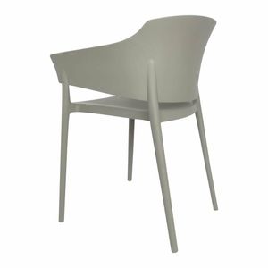 Bolero Lorenzo Cafe Chairs Medium Grey (Pack of 2) - DX970 - 3