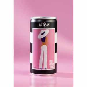 Artisan Drinks Pink Citrus Tonic Cans 200ml (Pack of 24) - KA422 - 3