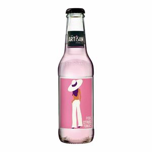 Artisan Drinks Pink Citrus Tonic Bottles 200ml (Pack of 24) - KA426 - 1