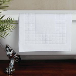 Mitre Luxury Savanna Bath Mat White - HR087 - 3