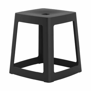 Origin Base Stool Traffic Black 400x400x440mm (Pack of 2) - HX777 - 1