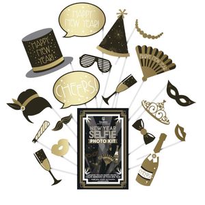 Swantex New Year Selfie Photo Kit (Pack of 8) - HY184 - 1