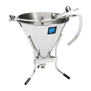 De Buyer Automatic Piston Funnel Stainless Steel - HZ121 - 1