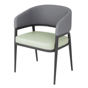 Bolero Meridian Interior Chairs - Pistachio Grey (Pack of 2) - FU520 - 1
