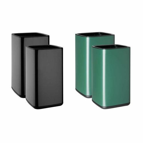 Bolero Square Waste Bin Titanium Black 7Ltr - HX259 - 5