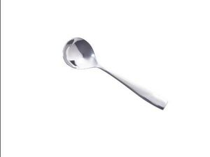Genware Square Soup Spoon 18/0 (Dozen) - 1