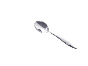 Genware Teardrop Dessert Spoon 18/0 (Dozen) - 1