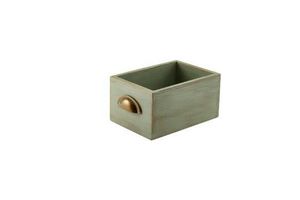 GenWare Green Wash Acacia Wood Display Drawer 21.5 x 15 x 11cm - 1