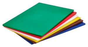 GenWare Blue Low Density Chopping Board 18 x 12 x 0.5" - 1