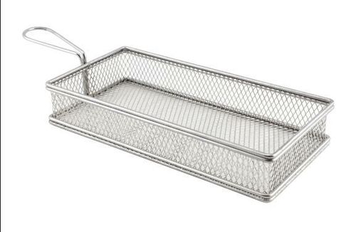 Large Rect. Serving Basket 26X13X4.5cm (Pack of 6) - 1