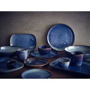 Terra Porcelain Aqua Blue Coupe Bowl 27.5cm (Pack of 6) - 3
