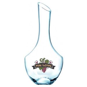 Custom Branded Open Up Medium Glass Decanter (1.4 Litre/49.3oz) - 1