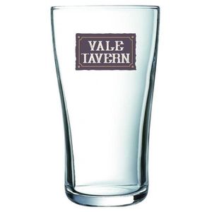 Custom Branded Ultimate Head Booster Beer Glass - Pint (585ml/20oz) - 1