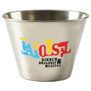 Custom Branded 12oz Stainless Steel Ramekin - Silver - 1