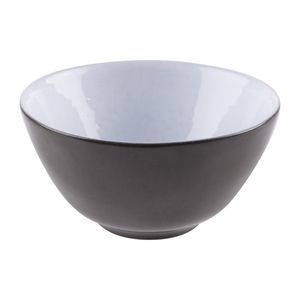 Olympia Raw Recycled Clay Charcoal Deep Bowls 140mm (6 Pack) - HS337 - 1