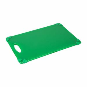 Hygiplas Commercial Grip Chopping Board Green 458x306mm - HW004 - 1