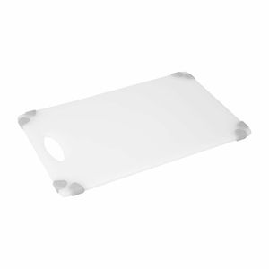 Hygiplas Commercial Grip Chopping Board White 458x306mm - HW008 - 1