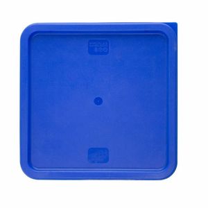 Hygiplas Square Food Storage Container Lid Blue Large - HY412 - 3