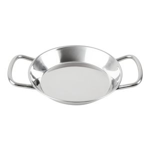 Olympia Table Presentation Mini Paella Pan Stainless Steel 120mm - HY103 - 3