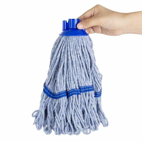 Jantex Deck Mop Head Blue Stripe 200g - HX248 - 3