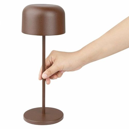 Olympia Siena Table Lamp Round Dome Chestnut 300mm - HZ209 - 5