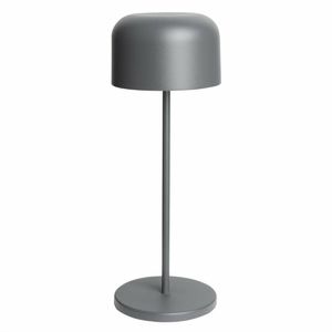 Olympia Siena Table Lamp Round Dome Grey 300mm - HZ211 - 1