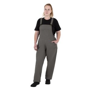 Southside Bib & Brace Cotton Canvas Dungarees Khaki Black M - BA173-M - 3